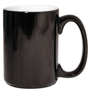 Black 15oz Mug color changing